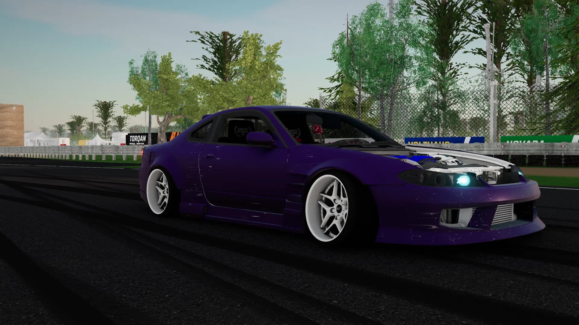 Nissan S15 in Midnight Purple