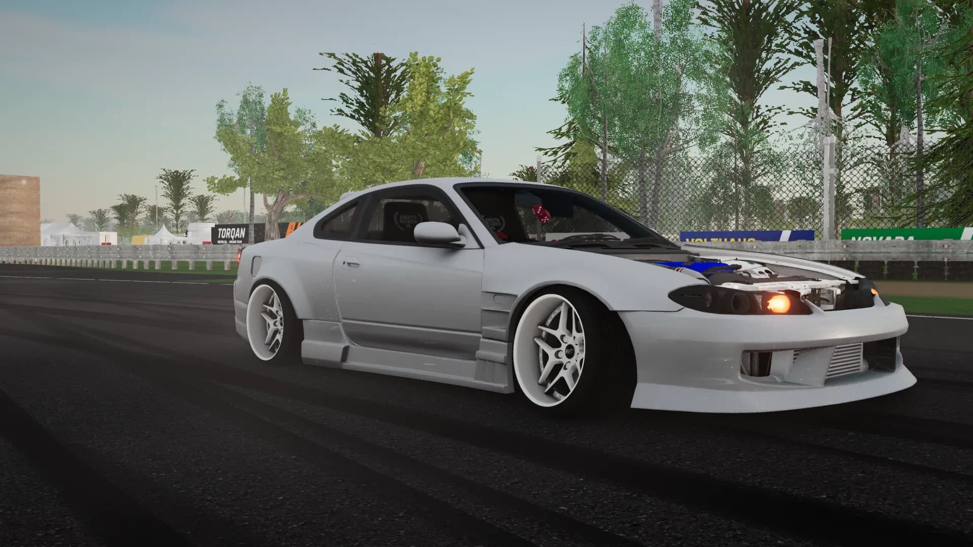 Nissan S15 in Silver